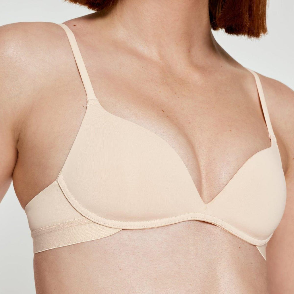 Zero-G Wirefree Lift Up Bra Sand - WearPear